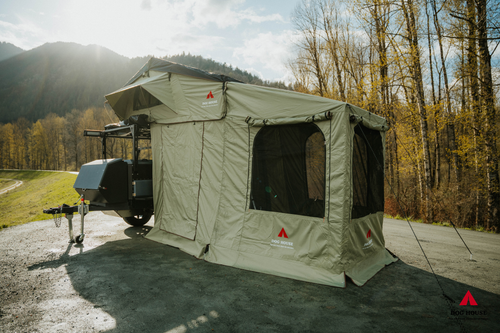 Double Annex Rooms for Doghouse Roof Top Tent