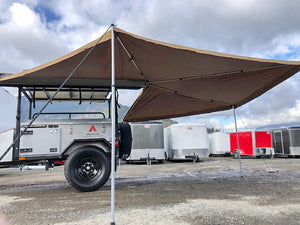 Batwing Awnings - www.doghousetents.com