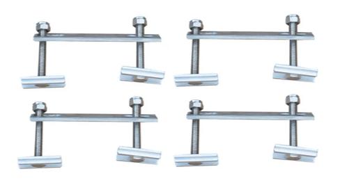 Replacement Roof Top tent mounting hardware - www.doghousetents.com